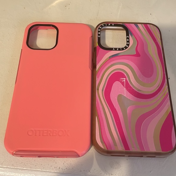 Bundle of two IPhone casetify/otter box case 12 and 12 pro - Picture 1 of 6